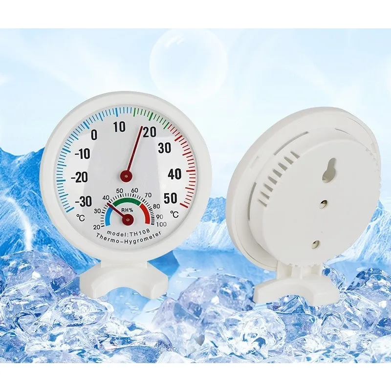 Thermometer Hygrometer Mini Bell Shaped Analog Hygrometer Easy To Read Humidity Watch Accurate Positioning for Gardens Terraces