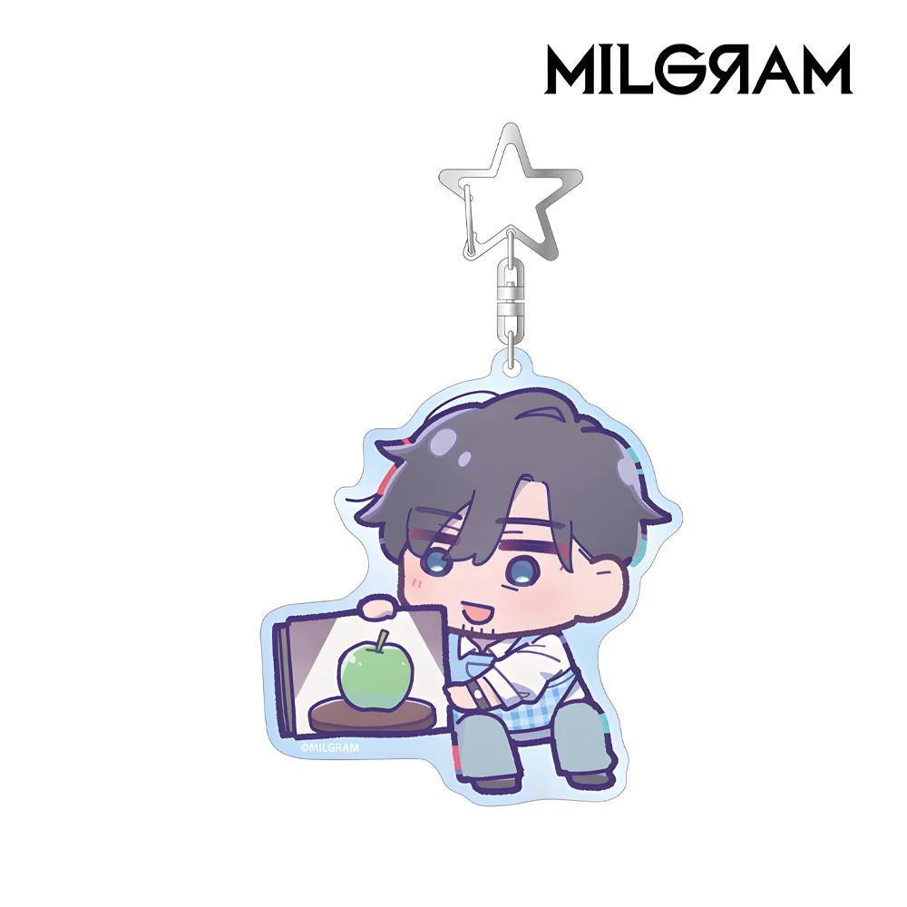 New anime MILGRAM Newly illustrated Haruka Minigram Kindergarten ver. BIG Acrylic Keychain