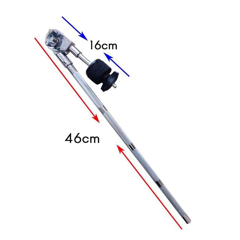NALFI-2X Удлинитель барабана, тарелка, съемная, аксессуары для барабанов, держатель тарелки для барабанных ударных инструментов, барабанный стержень