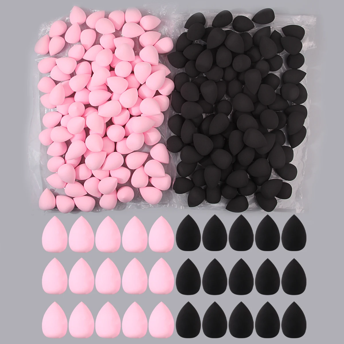 ฟองน้ําแต่งหน้าขนาดใหญ่ 100 ชิ้น เหมาะสําหรับครีมทาหน้าและคอนซีลเลอร์แป้ง แปรงแต่งหน้าแป้งฝุ่น