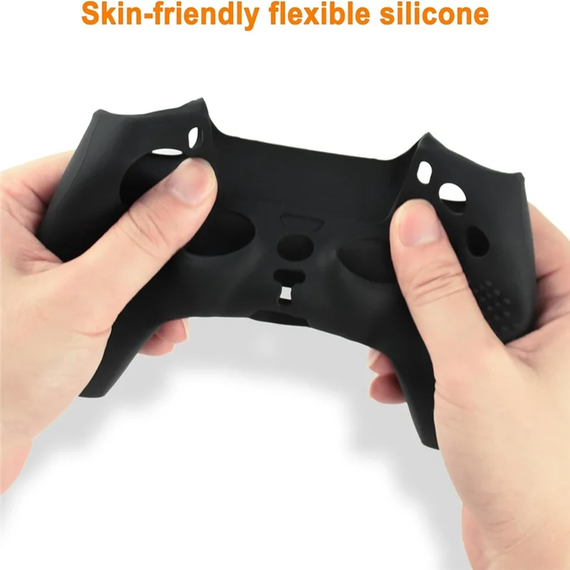 

AAAEL-для контроллера PS5, противоскользящий мягкий силиконовый защитный чехол для беспроводного контроллера Playstation 5,