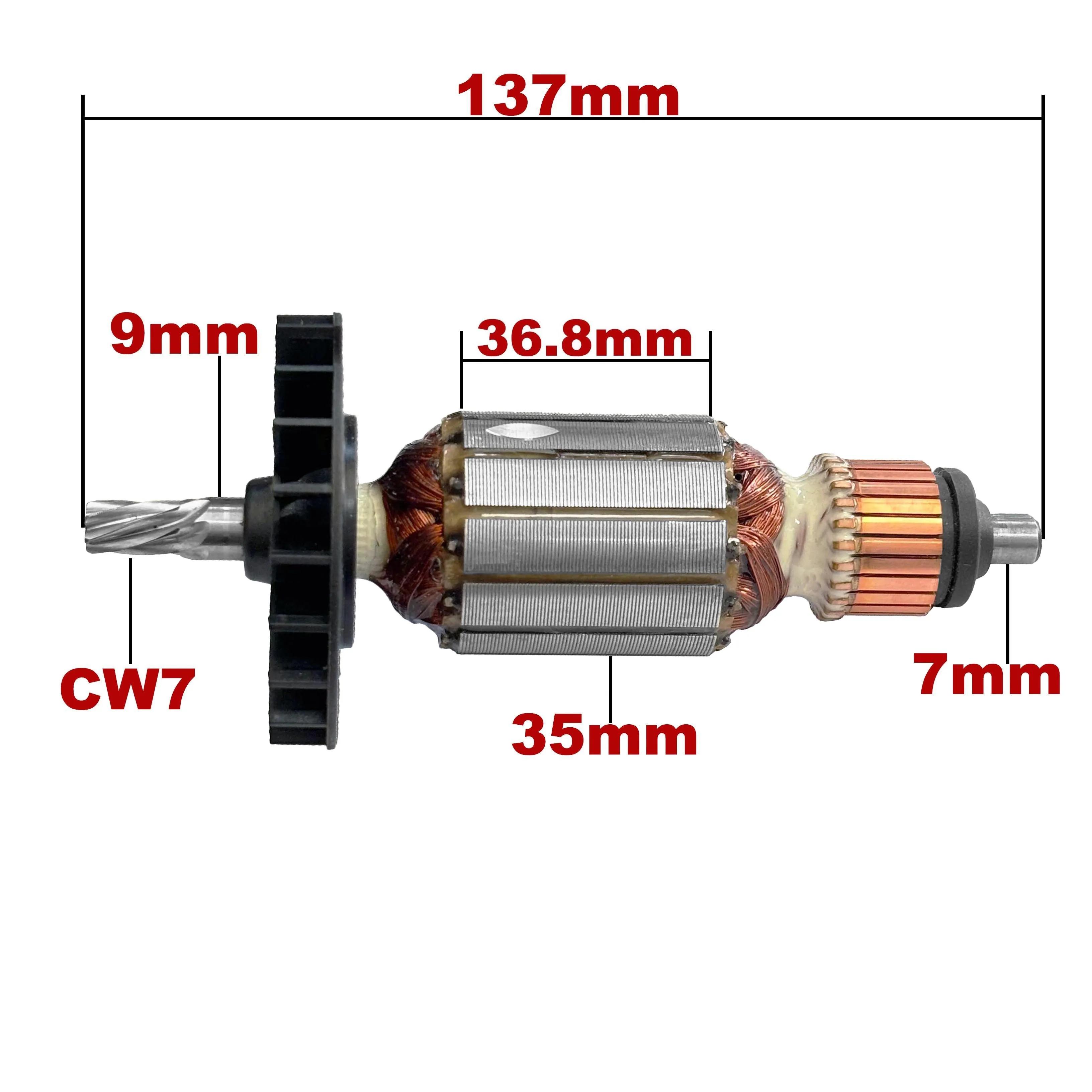 AC220V-240V المحرك الدوار مرساة الجزء الثابت لاستبدال بوش مطرقة دورانية GBH2-28 GBH2-28F GBH2-28L GBH2-28DV GBH2-28DFV