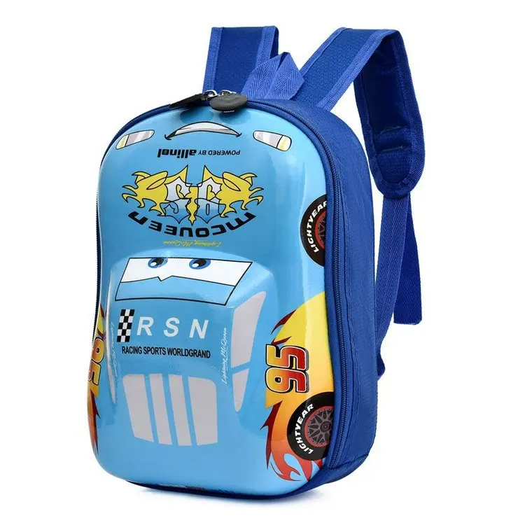 New Disney kids Cartoon cars Backpack  school bag Girls Princess Backpack Primary Schoolbag