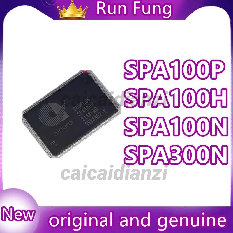 SPA100P SPA300N SPA100N SPA100H LQFP-128 SUNPLUS Strip speaker processor chip 1PCS