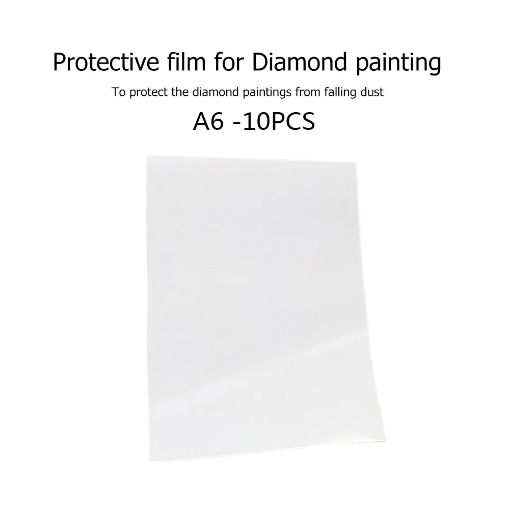 10/20/50pcs A6 Diamond Art Protective Cover Release Paper Non-stick Replacement Picture of Rhinestone Cover Tools