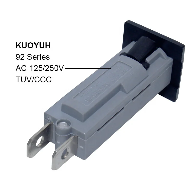 Kuoyuh 92 Series1.5 A  Manual Reset Overload Protector Battery  Circuit Breaker