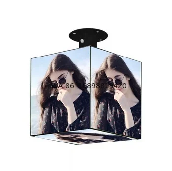P2.5 Outdoor Waterproof LED Cube Advertising Screen Special-Shaped IP65 for Indoor & Outdoor Use 5mm Pixel Pitch customize