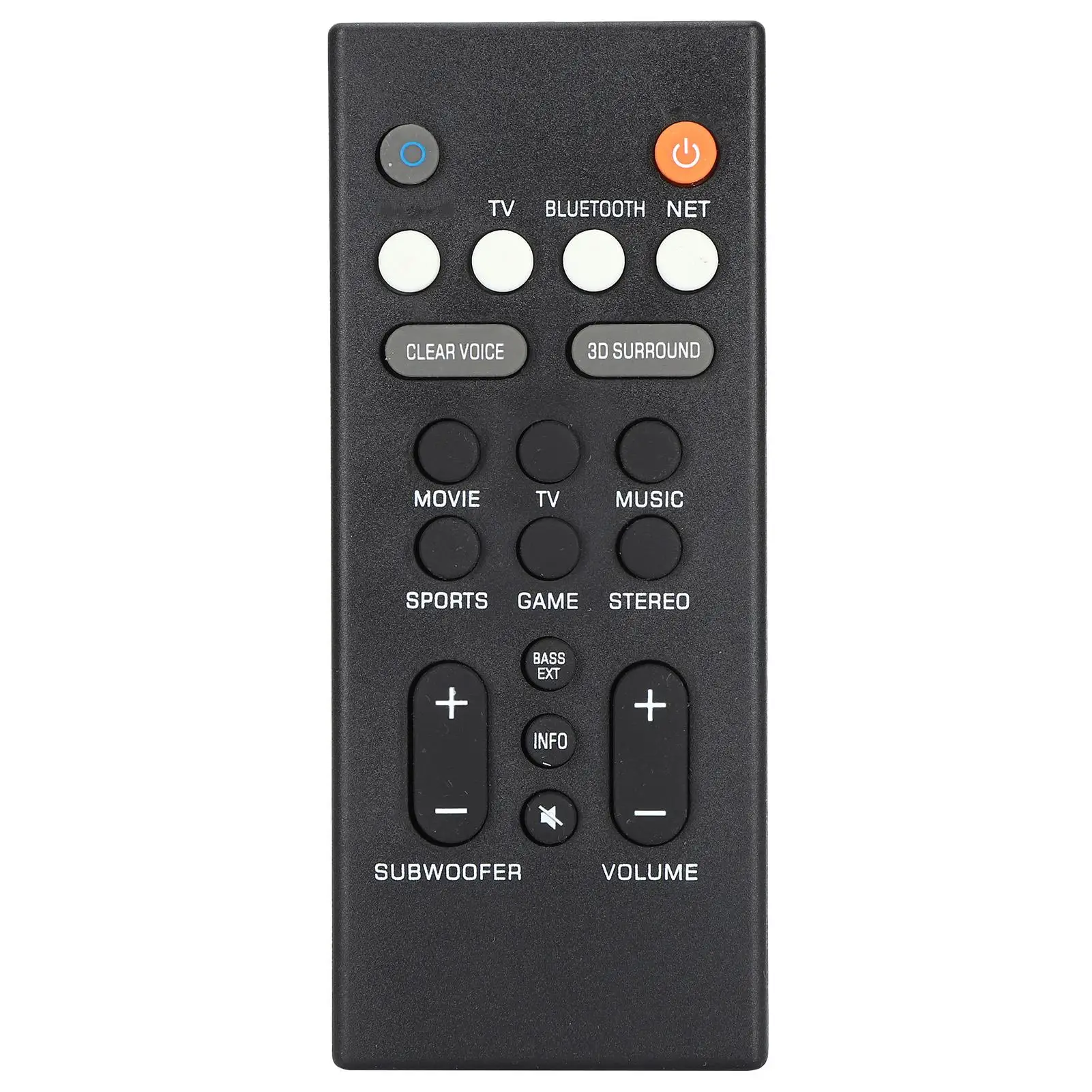 Enhanced Remote Control for Yas‑209/109: Durable Speaker Controller