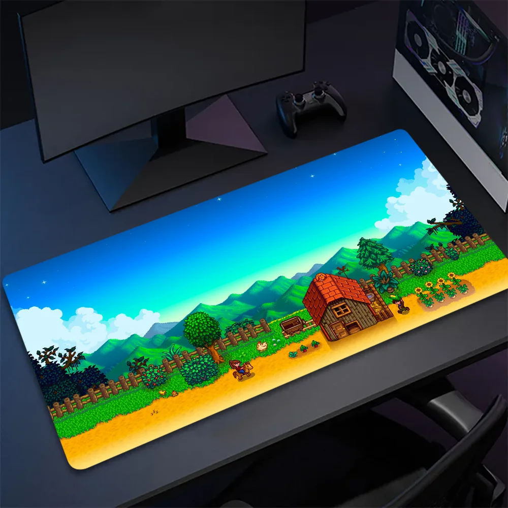 Anime Mouse Pad Xxl Stardew Valley Deskmat Gaming Mousepad Gamer Desk Protector Keyboard Mat Pc Accessories Mats Mause Pads Cute