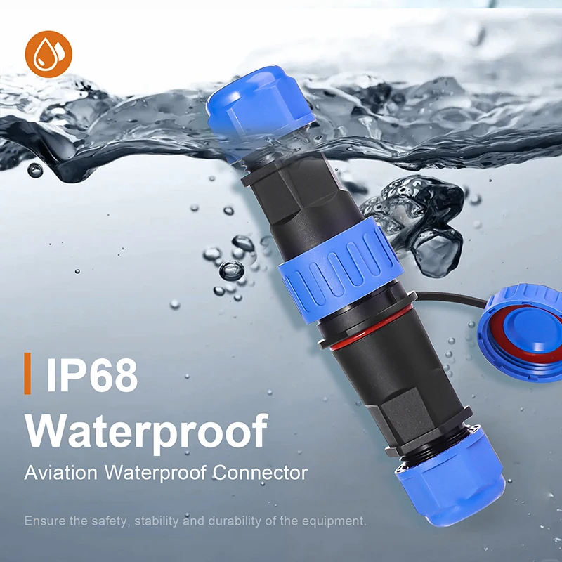 GEVA IP68 Aviation Waterproof Connectors | Industrial-Grade Durable Wiring Solutions