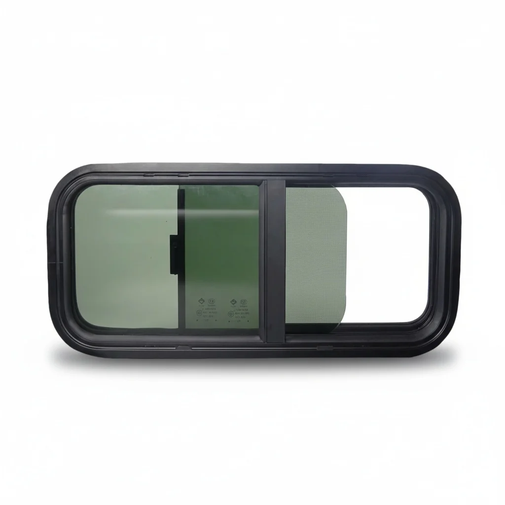 RV Side Window, 900x300mm Aluminum Alloy Camper Van Sliding Window, Caravan Replacement Window for Motorhome, Trailer, Van, MPV