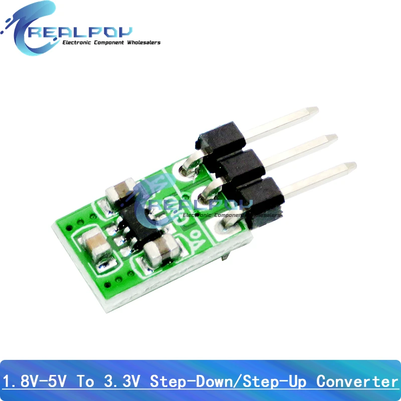 Mini 2-in-1 DC DC Step-Down & Step-Up Converter 1,8 V-5 V naar 3,3 V voeding voor Wifi Bluetooth ESP8266 HC-05 CE1101 LED-module