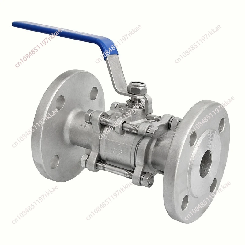 vanne-a-bille-a-bride-haute-plate-forme-en-acier-trois-pieces-vanne-a-bille-a-bride-a-chargement-rapide-vanne-a-bille-electrique-pneumatique-a-trois-etages