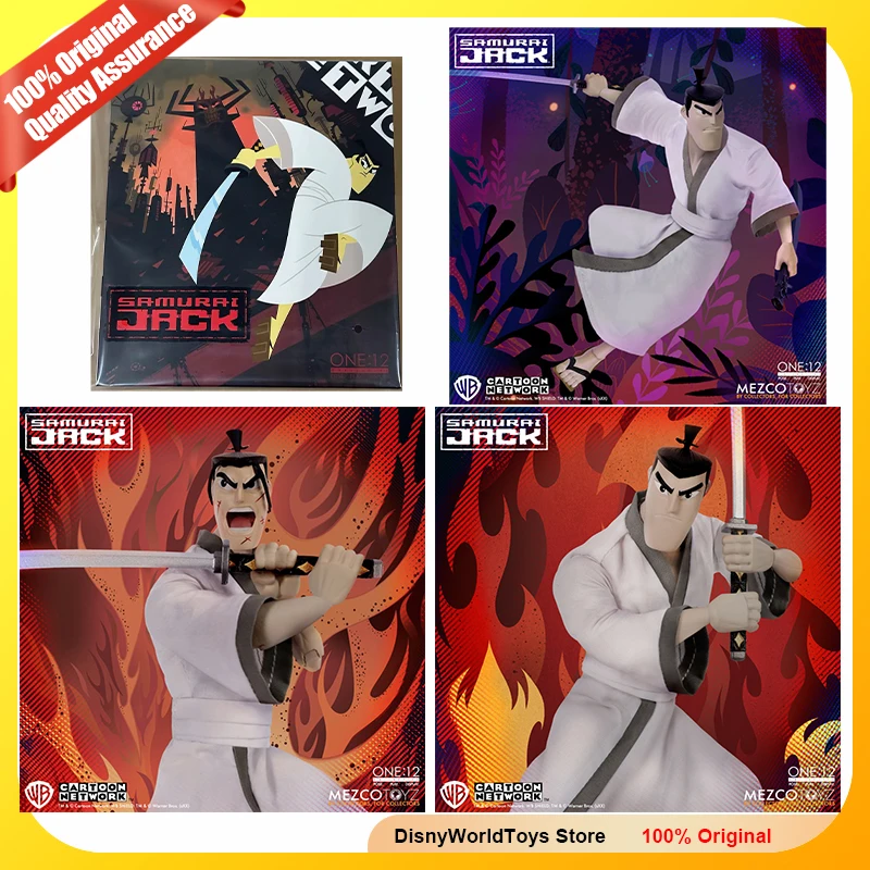Figurines Mezco Toyz Samurai Jack One:12 Collective Samurai Jack White Gi, 100% originales, en stock, jouets modèles