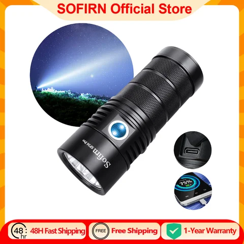 Фонарик Sofirn SP36 Pro 8000 лм холодного белого света — фото товара