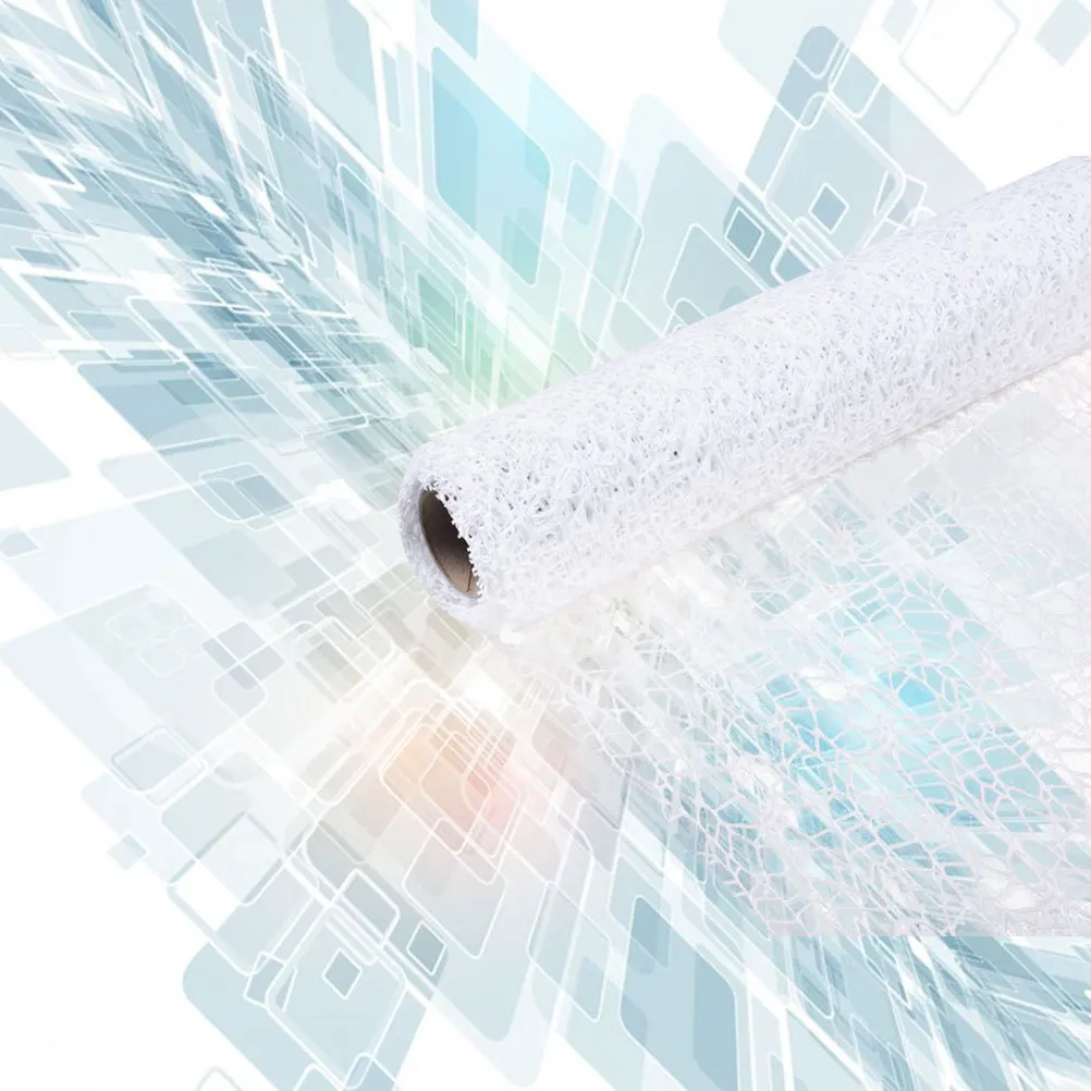 

1 Roll Jacquard Gauze Netting Long Large Size Diy Hanging Decor For Kids Craft School Wedding Party Backdrop Curtain Tree