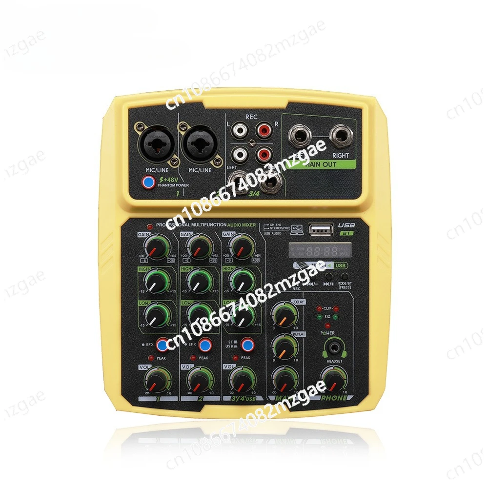 mixer-a-4-canali-audio-per-conferenze-all'aperto-usb-processore-audio-riverbero-bluetooth-karaoke-trasmissione-in-diretta-con-scheda-audio