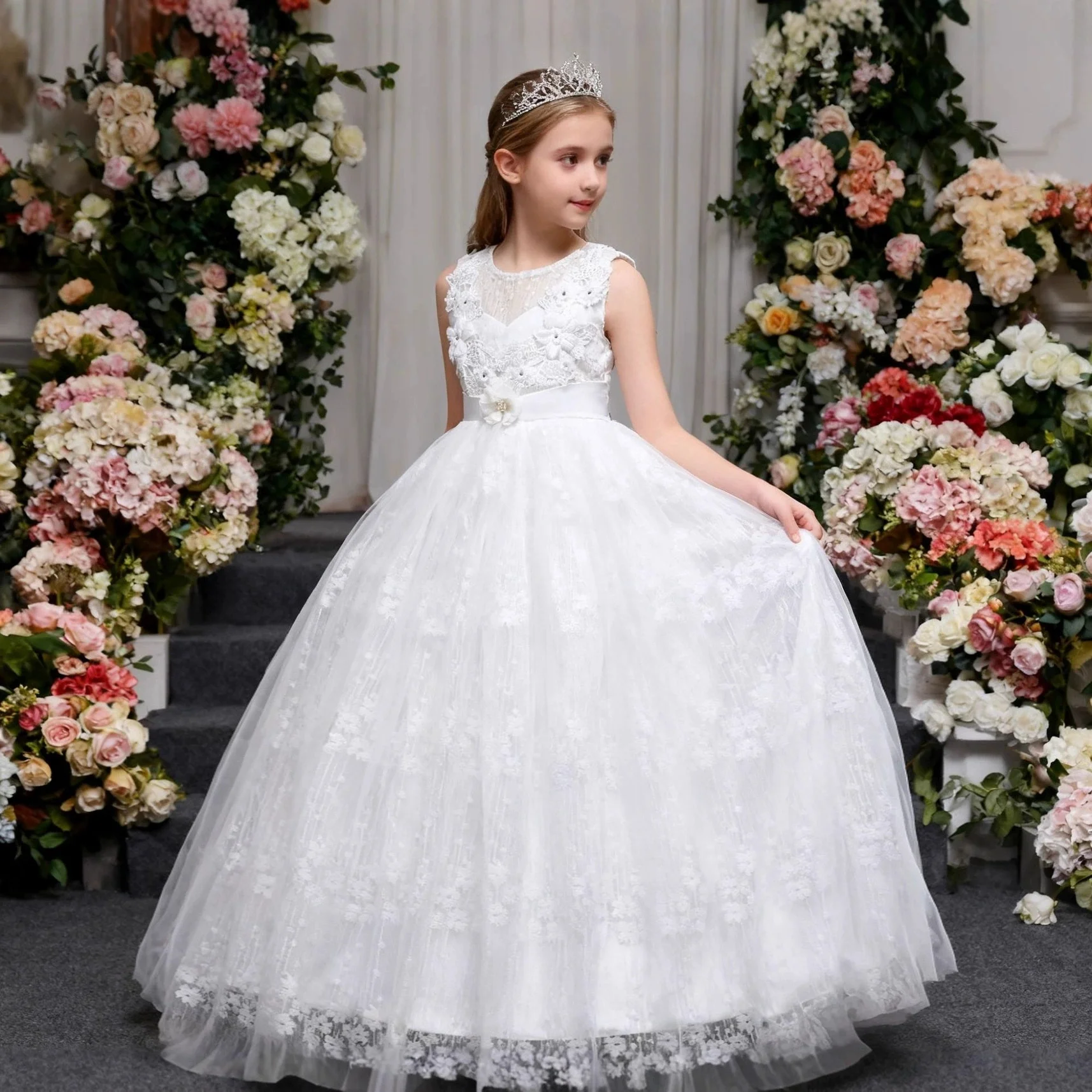 White And Pink Girl… - image