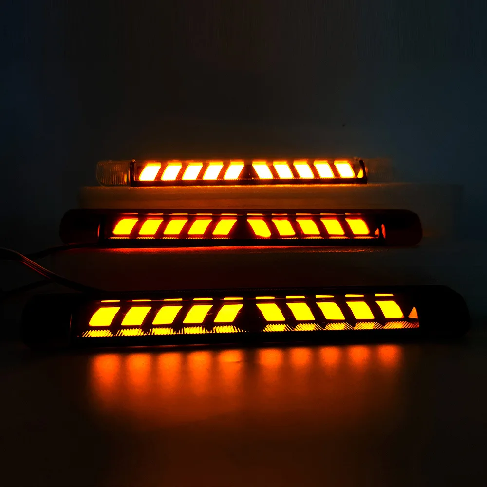 

Светодиодный высокий стоп-сигнал DRL, желтый динамический указатель поворота для Alphard серии 30, Sienna Highlander Prius Vellfire FORTUNER INNOVA 16-25