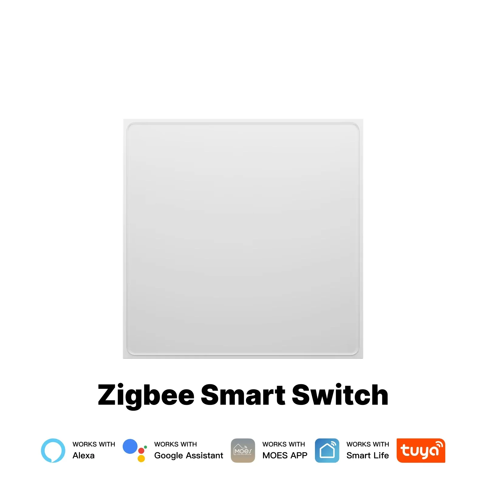 MOES Tuya ZigBee Star Feather Switch Smart Air Touch Light Scene 2in1 EU APP Remote Control With Alexa Google Home With Neutral
