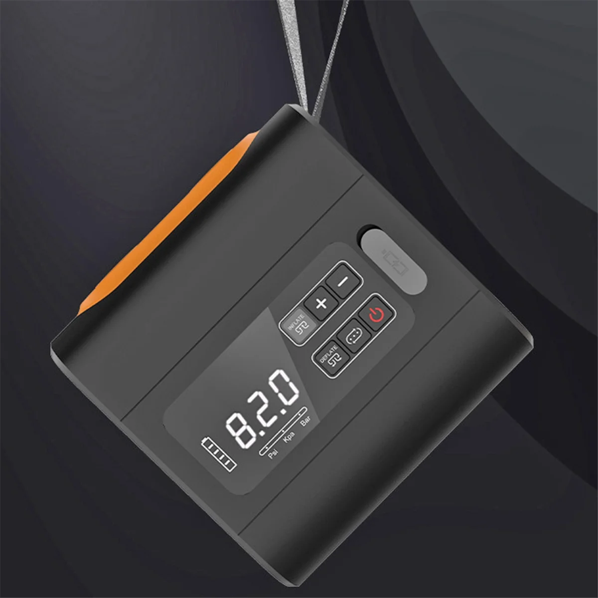 N17R 22PSI مضخة هواء ذكية SUP قابلة لإعادة الشحن تعمل بالبطارية لألواح مجداف قابلة للنفخ إيقاف تلقائي عالي الضغط ذكي #6