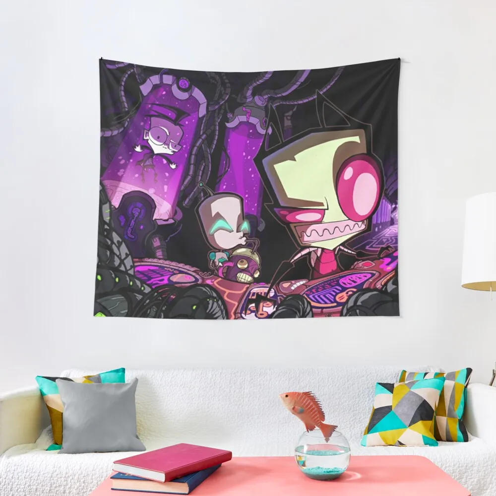 

Invader Zim accessories Tapestry Room Aesthetic Bedroom Decor Decor Home Tapestry