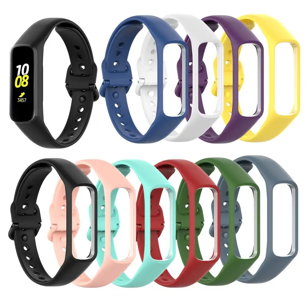 1/3/5ชิ้นสายนาฬิกาอ่อนสำหรับเปลี่ยน Galaxy Fit-E Fit สายรัดข้อมือ Sm-r375อุปกรณ์สายรัดข้อมืออัจฉริยะ