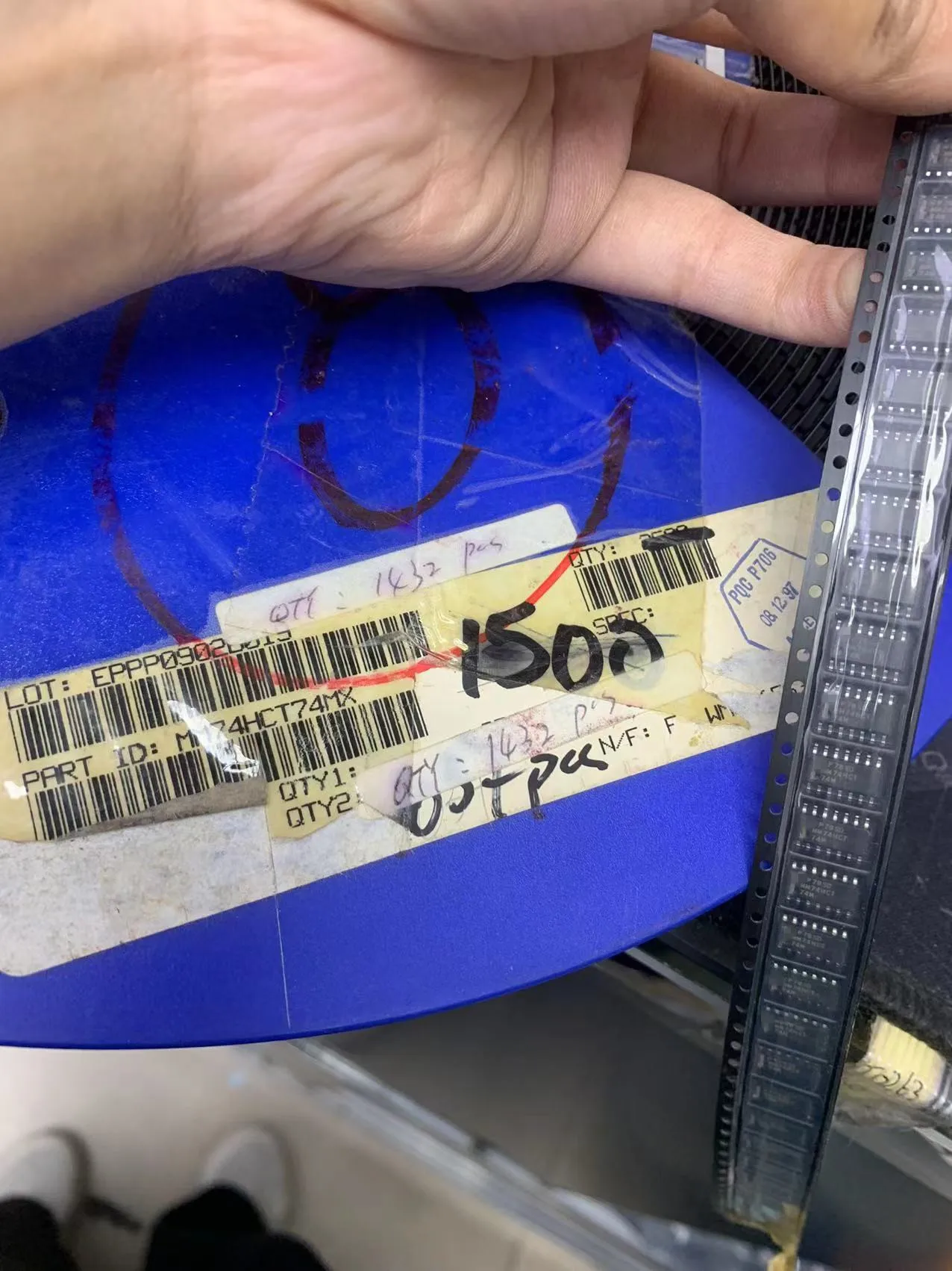 MM74HCT74MX Serviço Original e Spot, 5Pcs