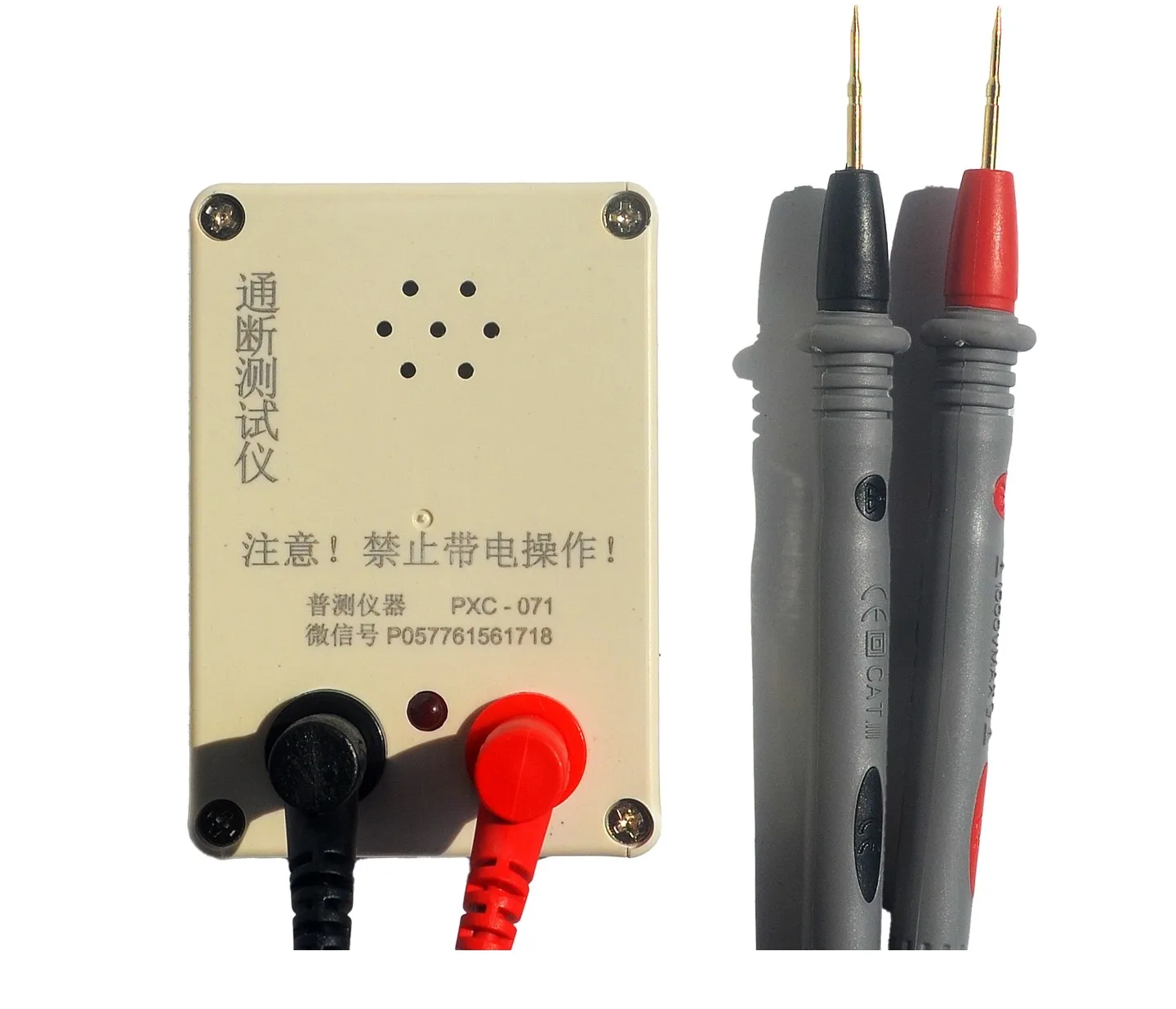 9V Continuity Test Buzzer Cable Tester PCB Switch Continuity Tester for Circuit Measurement