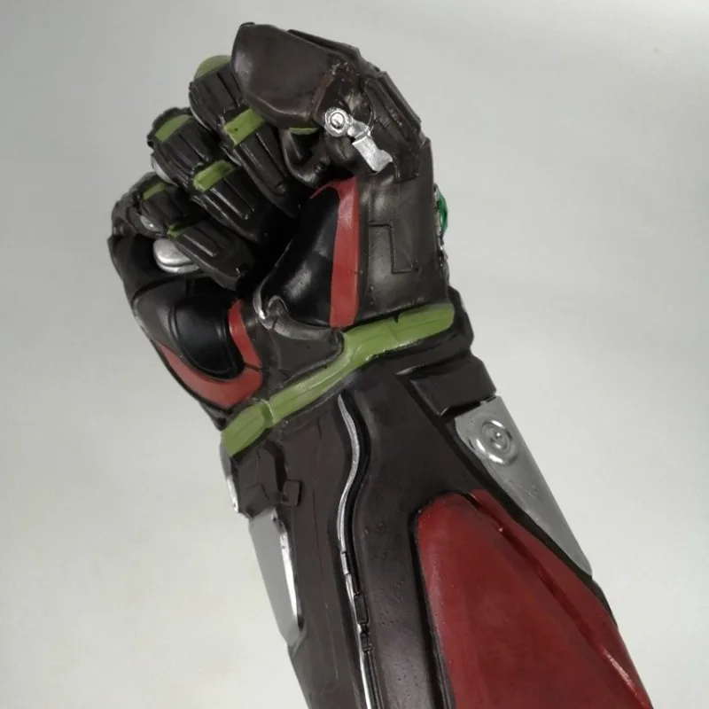 38 سنتيمتر المنتقمون 4 ثانوس غير محدود قفازات اللاتكس الذراع الدعائم أضواء LED مع الأحجار الكريمة يمكن ارتداؤها تأثيري الدعائم نموذج زي عرض الدعامة