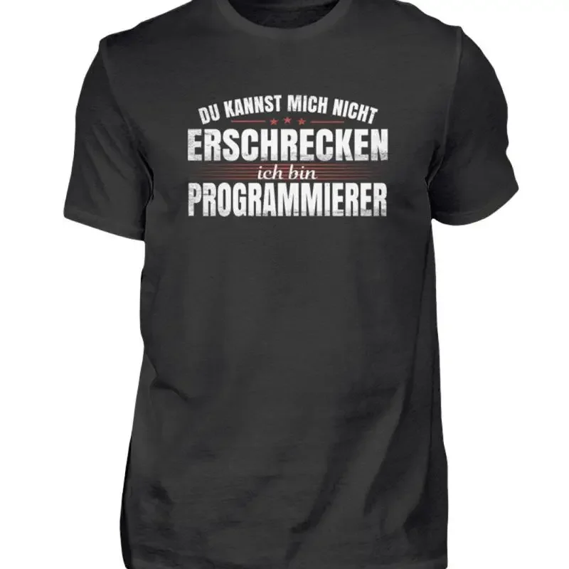 32 Programmer Computer Scientist System Administrator Black T Shirt