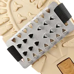 26-Tooth Boot Ice Claws Crampons Non-Slip Spike Metal Stainless Steel Shoe Cover for Climbing Snow Ice Gripper