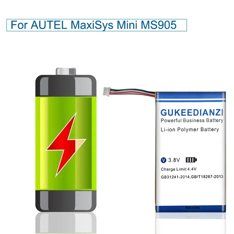 5600mAh MLP5070111(5 line) Automotive Diagnostic Tool Battery For AUTEL MaxiSys Mini MS905 MS906 MK808 MK808BT MK808TS