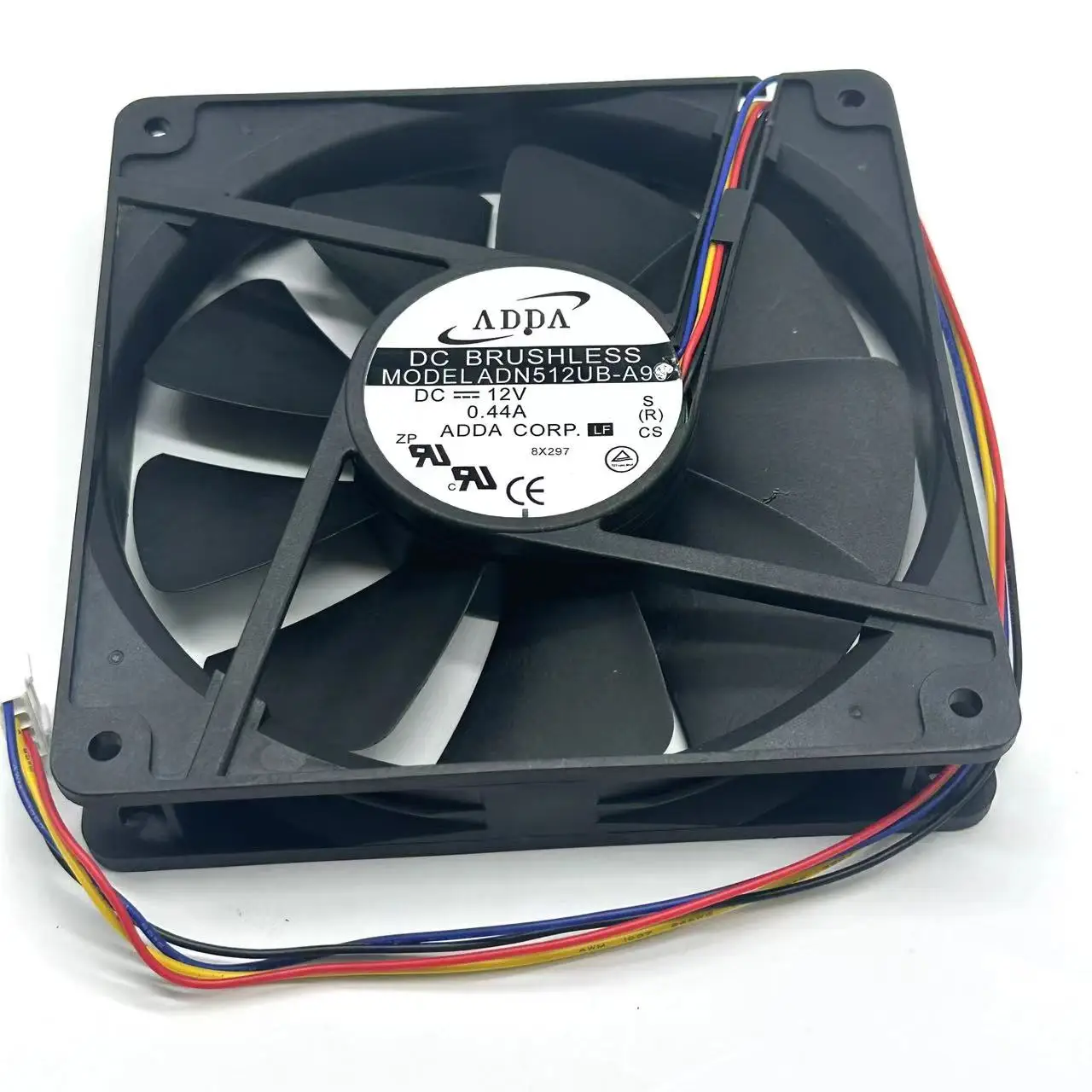 

ADDA ADN512UB-A9B DC 12V 0.44A 135x135x25mm 4-Wire Server Cooling Fan