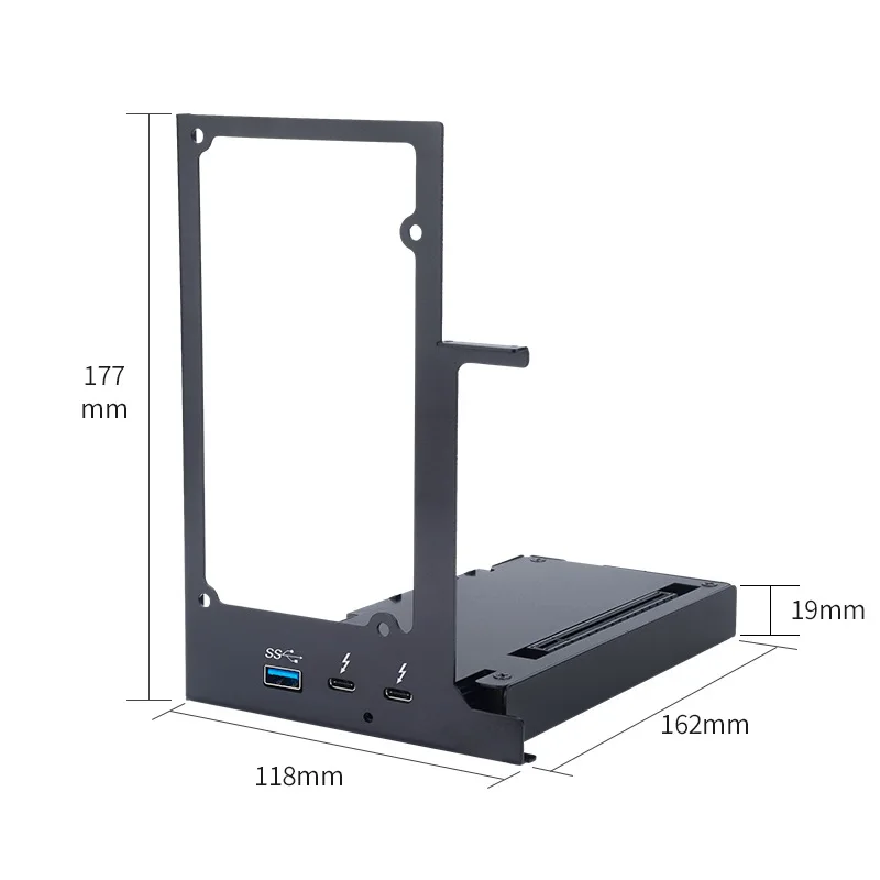 

Laptop External Graphics Card GPU Dock Thunderbolt 3/4 Alloy Docking Station EGPU In Stock