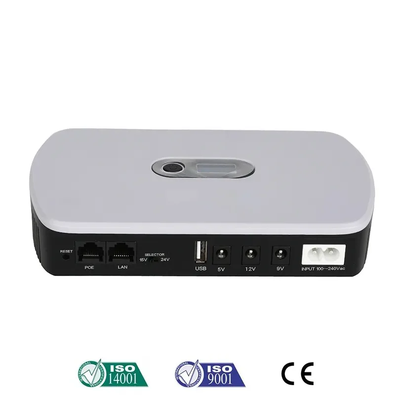JEZER DCF-36W 2A 5V/9V/12V LiFePO4 8000mah  DC UPS Battery Backup for WiFi,Router