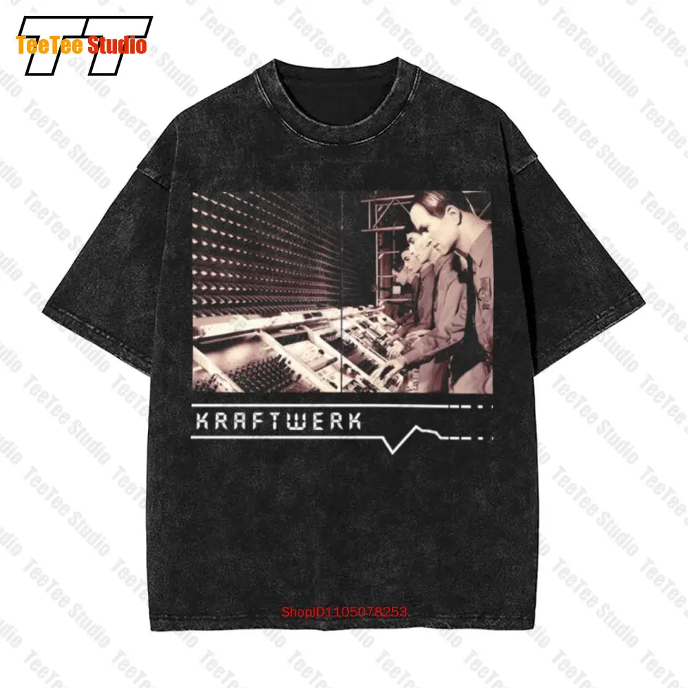 Kraftwerk Synth New Wave Krautrock 80S Vintage Oversized T-Shirt 5WB7