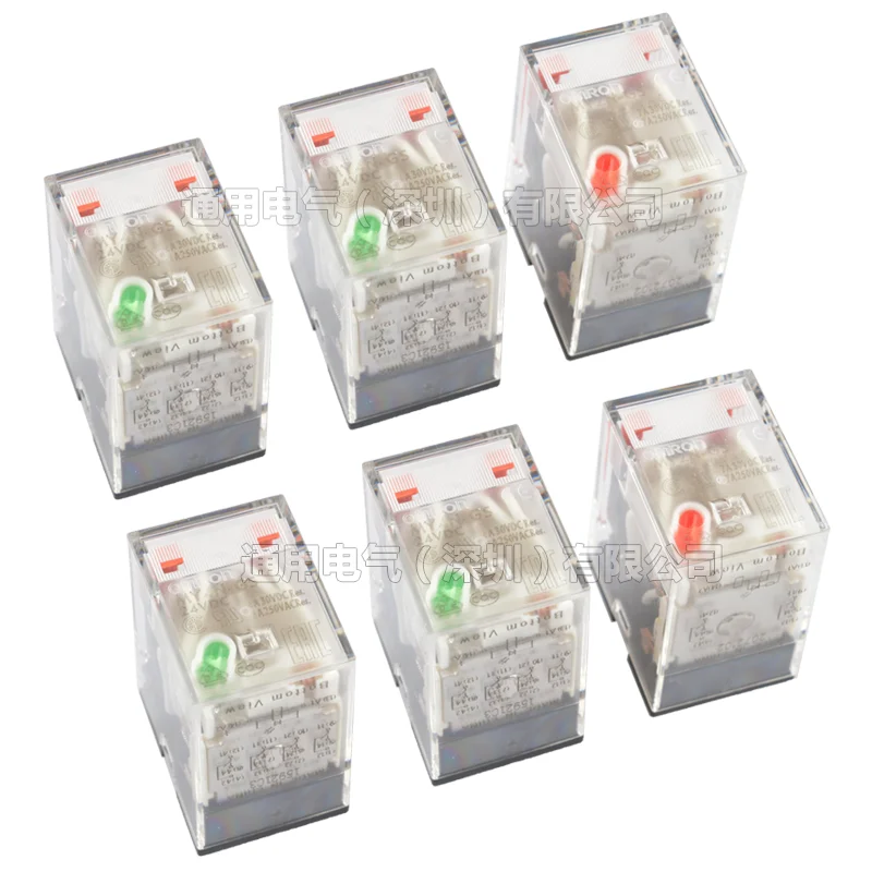 Small Intermediate Relay MY4N-GS Electromagnetic 8-pin 14 Pin MY2NDC24V DC 220V Switch