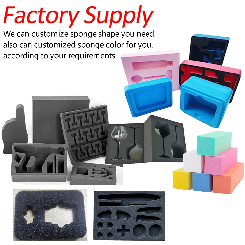 Tools Storage Bag DIY Foam Camera Lens Shockproof Box Travel Tool Box Outdoor EVA Zipper Fishing Case Electric Accessories