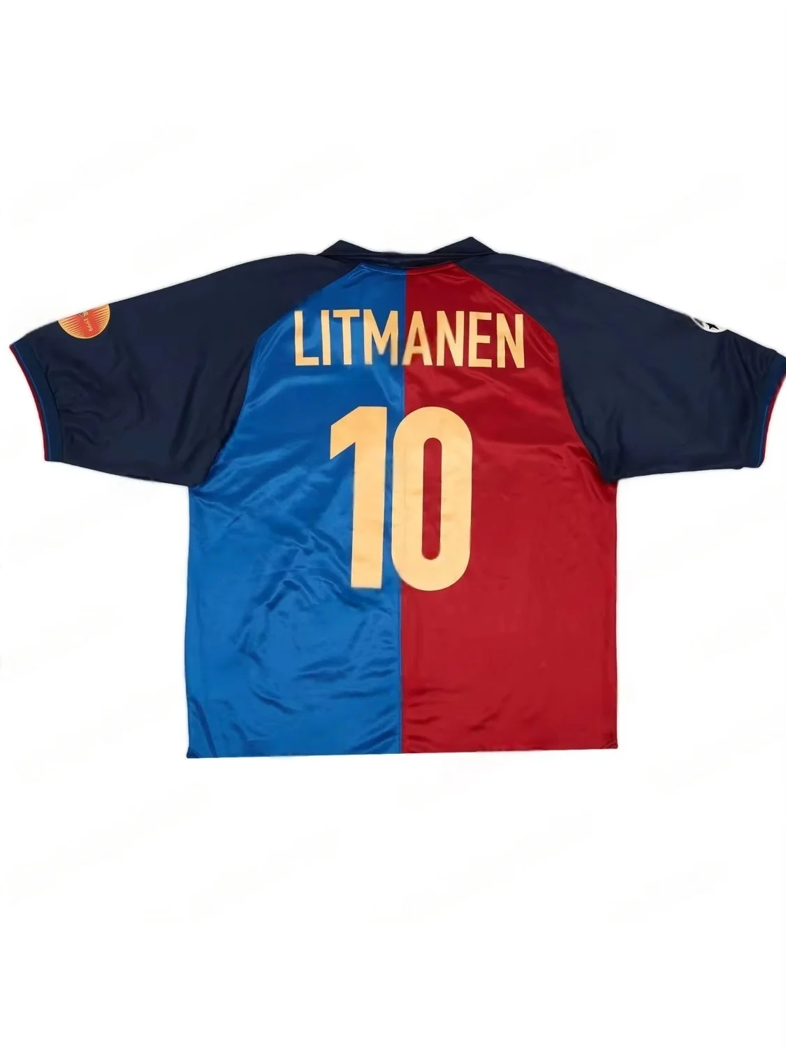 2025 Nuevo Remake clásico retro Liga de campeones 1999-00 Litmanen # 10 camisetas de fútbol camiseta extragrande de secado rápido para niños y adultos