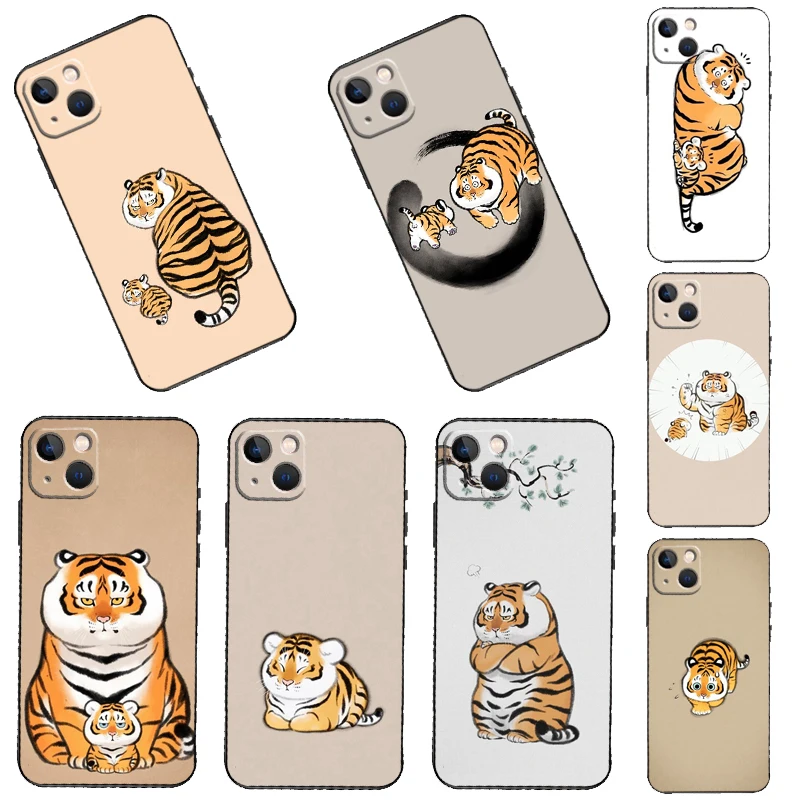 

Чехол Cute Fat Tiger для Samsung Galaxy A15 A35 A55 A36 A56 A26 A16 A22 A32 A52 A54 A34 A53