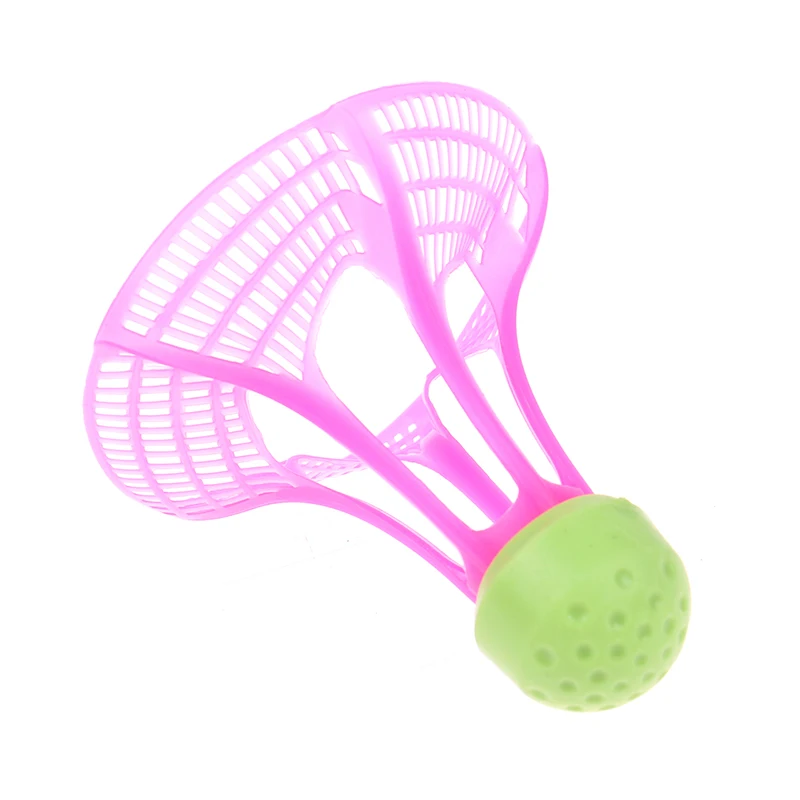 New 3Pcs Windproof Nylon Badminton Outdoor Anti-Wind Ball Plastic Balls Nylon Shuttlecock Stable Resistance Sport Training Balls