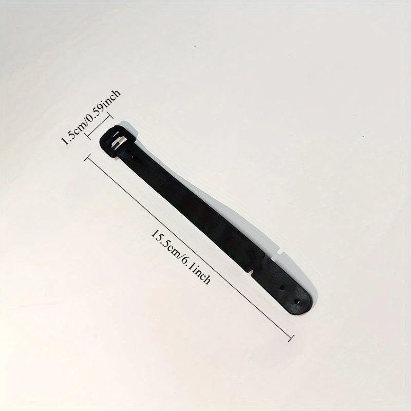 20 Stück Silikon-Gepäckanhänger-Riemen, farbiger Klebe-Gepäckanhänger-Riemen, PVC-Gepäckanhänger-Riemen, Gepäckanhänger-Hängeseil – Detail 2
