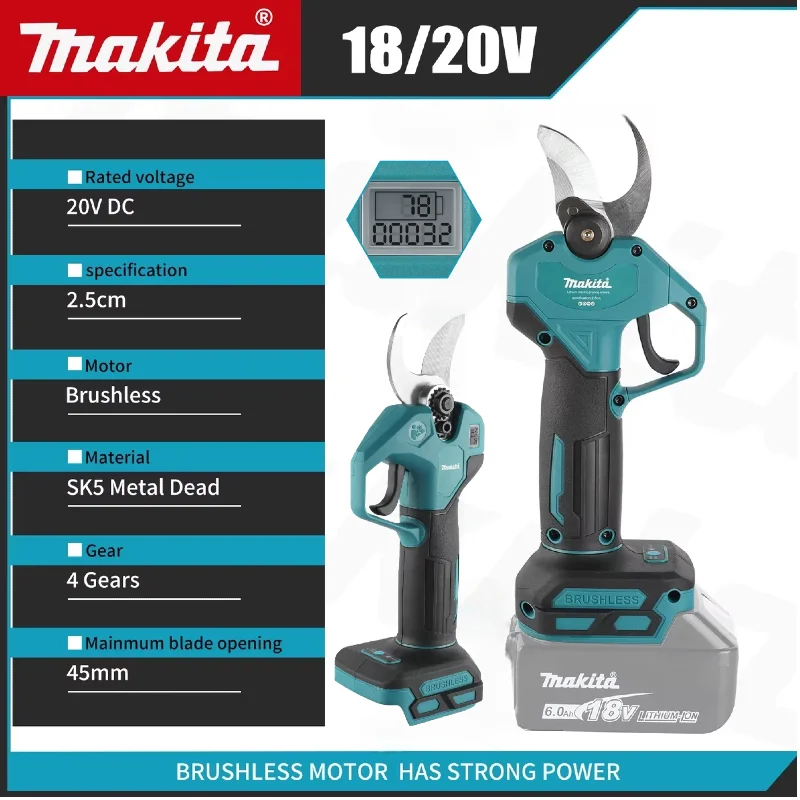 

Makita Cordless Electrician Scissors Wireless Professional Drills Tools Garden Pruner For Makita 18v Battery Power Tools