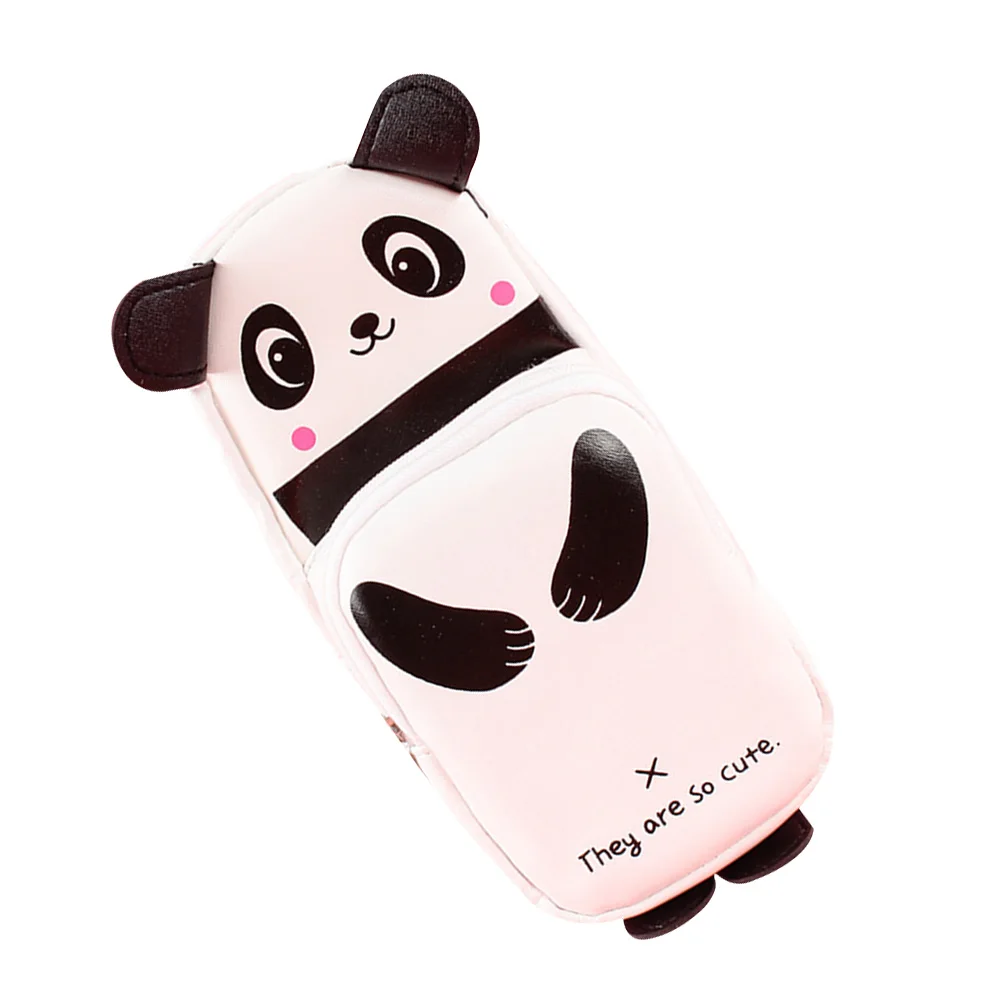 

Lovely Cartoon Pencil Case For Students Adorable Stationery Bag Girls School Supply Pu Zipper Pencil Box Portable Pen