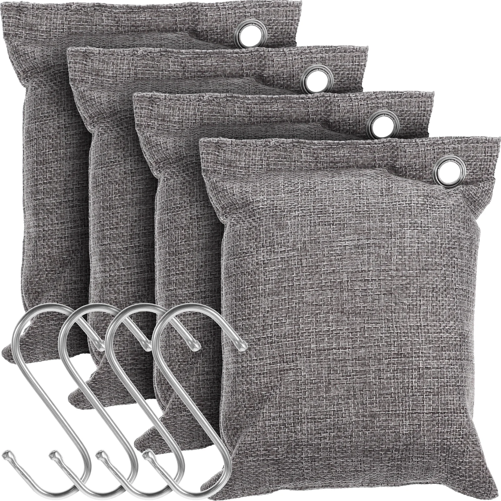 

Bamboo Charcoal Air Purifier Bags Odor Absorber Activated Room Fresheners Absorbers for Strong Home Deodorant Moisture