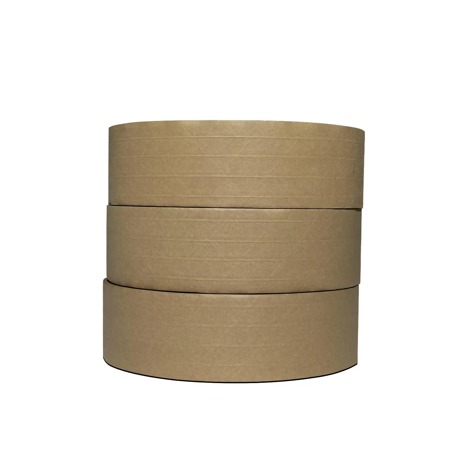 

3'' x 1000 Feet Reinforced Water Activated Gummed Kraft Paper Tape, for Heavy Duty Secure Packing Shipping, Tamper Evide