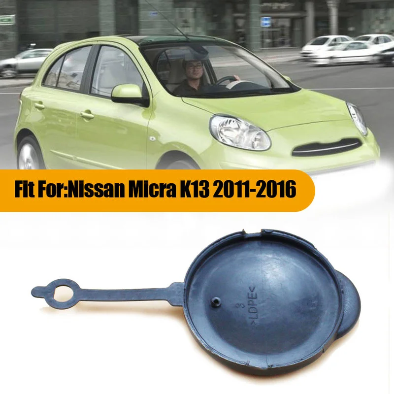 For Nissan Micra K13 2011-2016 Windscreen Wiper Washer Fluid Reservoir Cap 28913-1HA3A Wiper Washer Water Tank Bottle Lid Decor