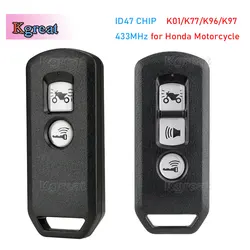 1pcs for Motorcycle Remote Control Key for Honda Motorcycle Scooter K01 K77 K96 K97 K35V3 ADV SH 150 Forza 300 PCX150 Card