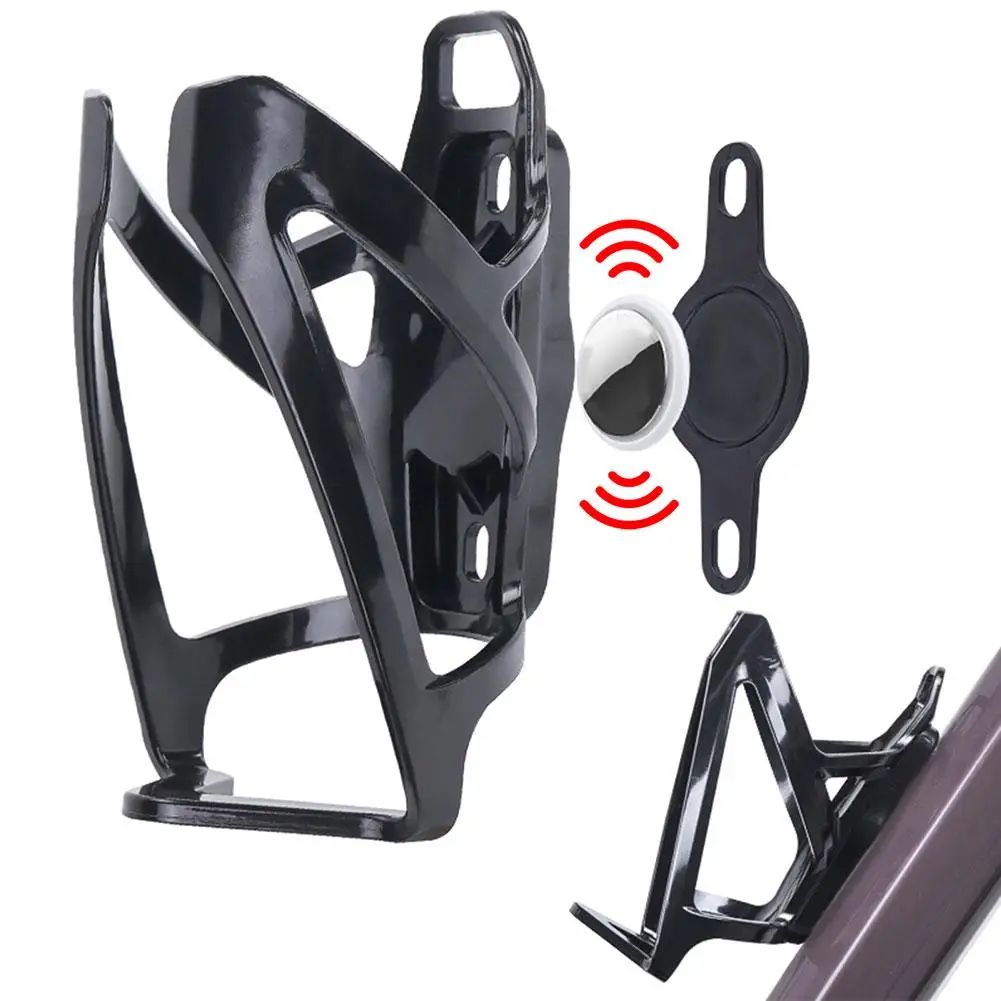 For Apple Airtag Bike Locator Kettle Stand Bike Mount Road Bicycle Bottle Cage Anti-lost GPS Location Case For Airtag